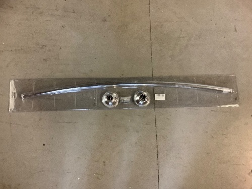 Curved Adjustable Shower Curtain Rod, Appears New - Lot 228