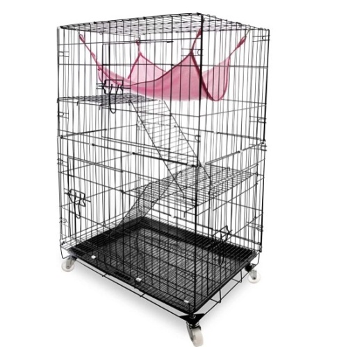 2-Tier Large Ferret Cage, Appears Missing 1 Wheel, Ecommerce Return - Lot 246