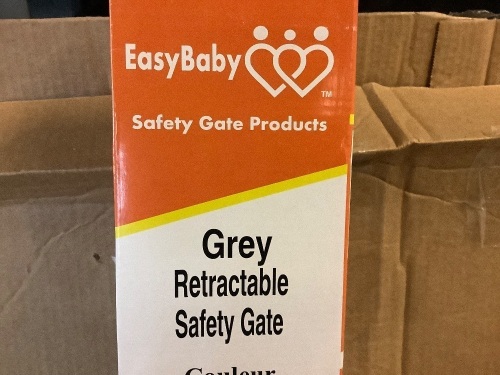 EasyBaby Retractable Safety Gate, Appears New - Lot 250