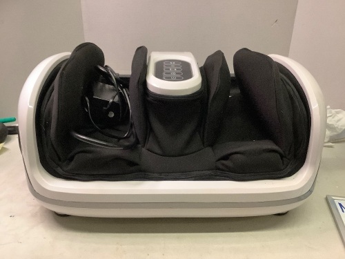 Cloud Massage Foot and Calf Massager with Heat, Powers On, Appears New - Lot 335