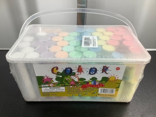 Set of 52 Sidewalk Chalk, Appears New - Lot 265