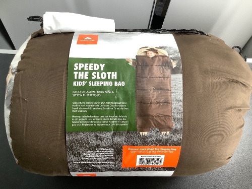 Speedy The Sloth Kids Sleeping Bag, Appears New - Lot 293