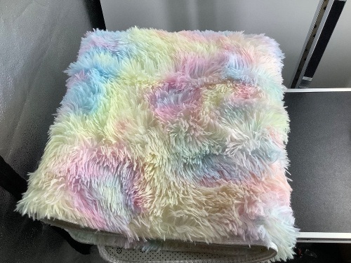 Lot of (2) Rainbow Decorative Rugs 3.3x5.2 ft, Appears New - Lot 54