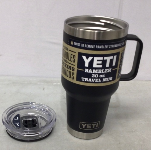 Yeti Rambler Travel Mug, Broken Lid, E-Comm Return - Lot 267