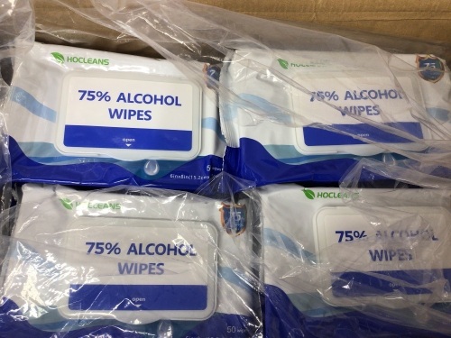 Box of Alcohol Wipes, New - Lot 433