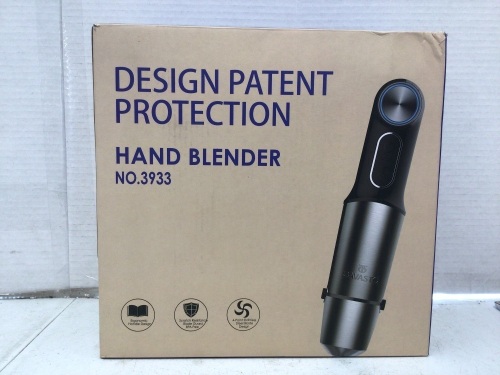 Gavasto Hand Blender, Powers Up, Appears New - Lot 143