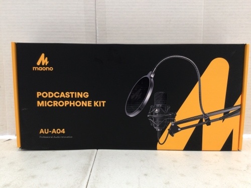Maono Podcasting Microphone Kit, Appears new - Lot 185