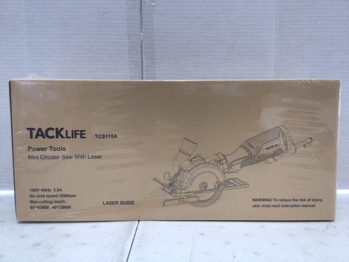 TackLife Mini Circular Saw, New - Lot 311