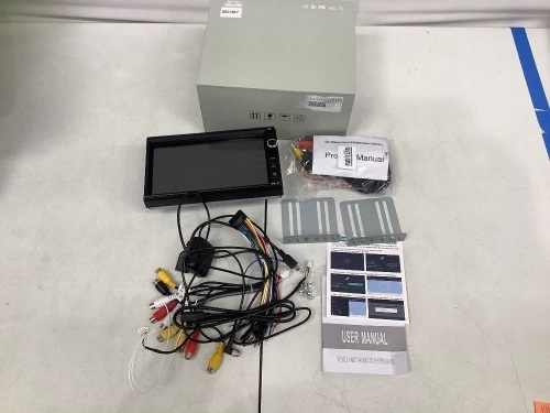 Car Radio Navigation System Device, Untested, E-Comm Return - Lot 104