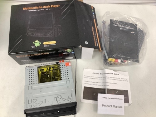Multimedia In Dash Player, Untested, E-Comm Return - Lot 159