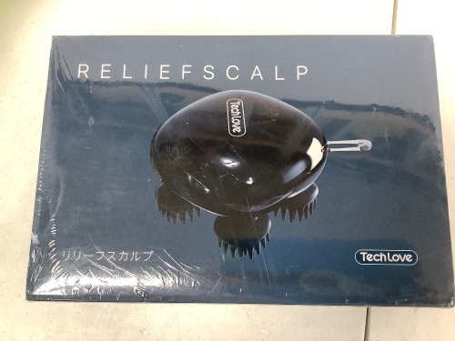 TechLove Relief Scalp Massager, Untested, New - Lot 314