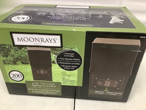 Moonrays Low Voltage Lighting Control Unit, New - Lot 356