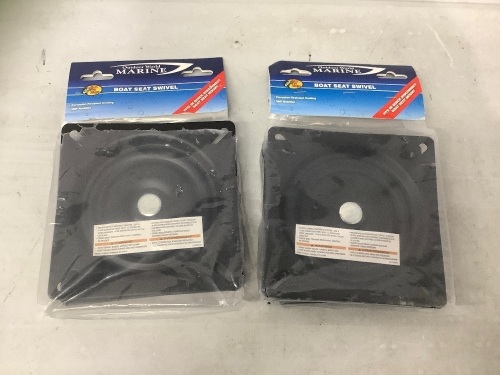Lot of (2) Boat Seat Swivels, Appears new - Lot 370