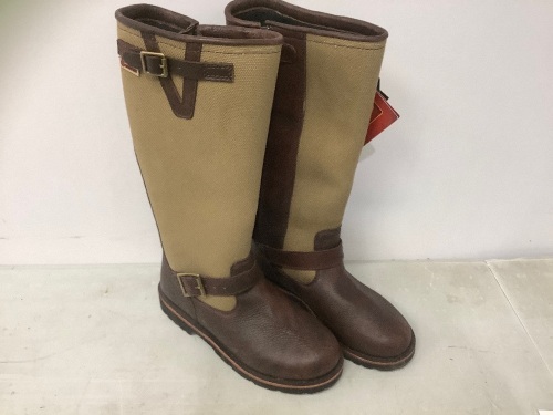 SHE Womens Snake Boots, 8M, E-Comm Return, Retail 139.99 - Lot 76