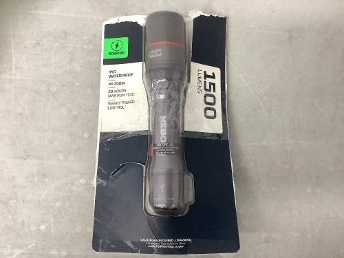 Nebo Flashlight, Powers Up, E-Comm Return - Lot 377