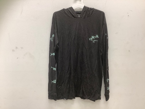 Pelagic Long Sleeve Hooded Shirt, M, E-Comm Return - Lot 413