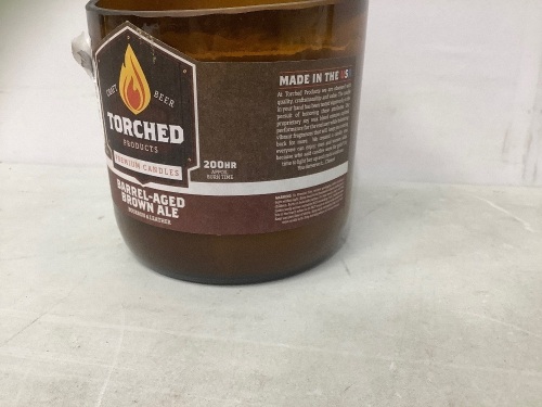 Torched Candle, Appears new - Lot 461