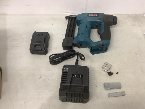 Neumaster Cordless Tacker, Powers Up, Appears new - Lot 539