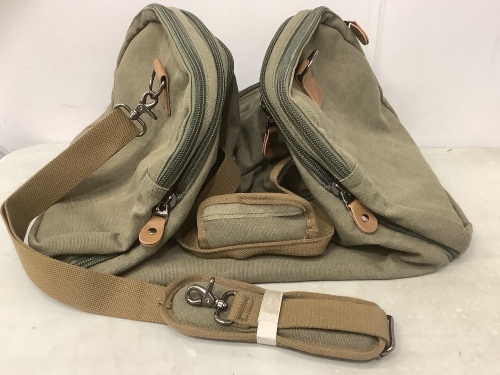 Canvas Duffle Bag, Appears new - Lot 46