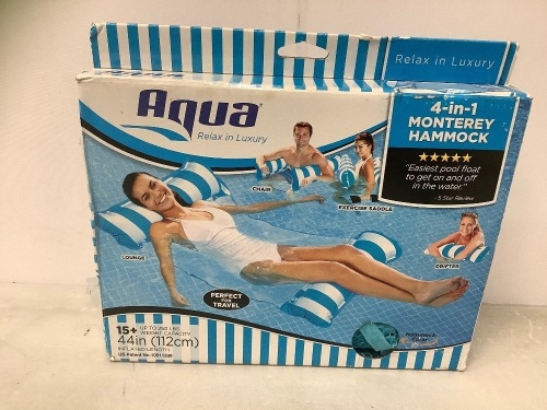Aqua 4 in 1 Monterey Hammock, E-Comm Return - Lot 496
