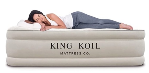 King Koil California King Air Mattress, Untested, E-Comm Return, Retail 189.95 - Lot 31