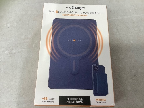 MyCharge MagLock Power Bank, Untested, Appears New - Lot 169
