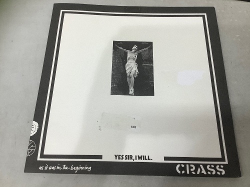 Crass Vinyl Record, Appears New - Lot 416