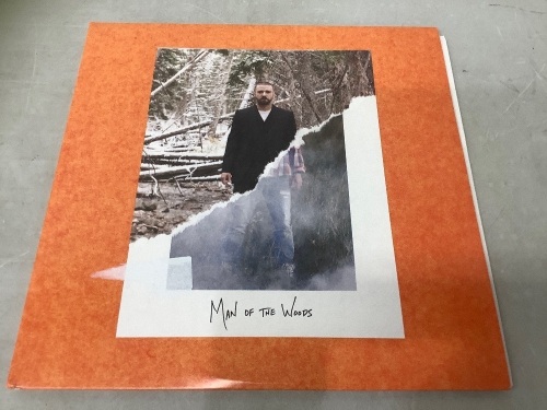 Justin Timberlake Man of the Woods Vinyl Record, Appears New - Lot 458