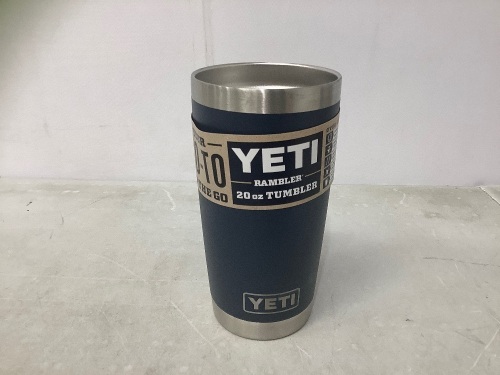 Yeti Rambler Tumbler, Missing Lid, E-Comm Return - Lot 204