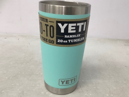 Yeti Rambler Tumbler, Missing Lid, E-Comm Return - Lot 228