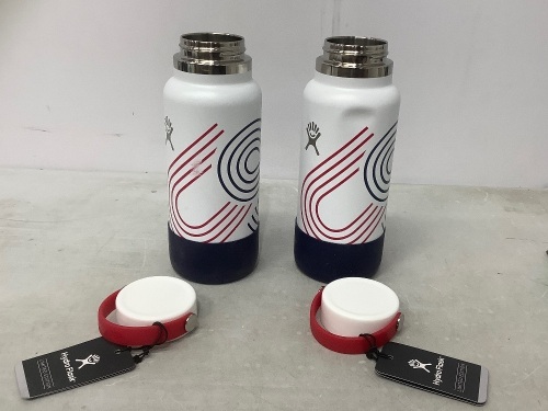Lot of (2) Hydro Flask Bottles, Damaged, E-Comm Return, Retail 105.90 - Lot 270