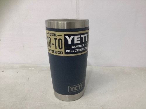 Yeti Rambler Tumbler, Missing Lid Slider, E-Comm Return - Lot 348