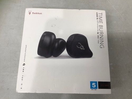 Sabbat Earbuds, Untested, E-Comm Return - Lot 426