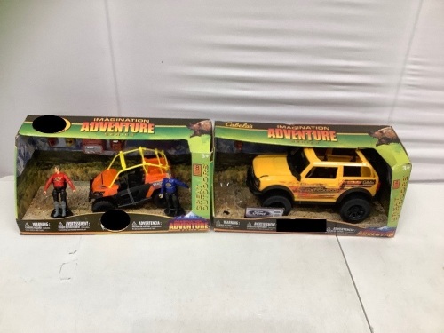 Lot of (2) Imagination Adventure Playsets, Some Missing Pieces, E-Comm Return - Lot 310