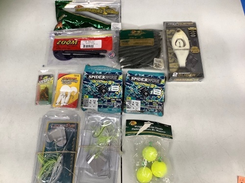 Lot of (11) Misc Fishing Supplies, E-Comm Return - Lot 435