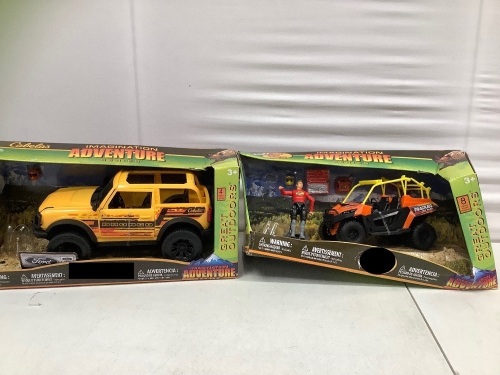 Lot of (2) Imagination Adventure Playsets, Some Missing Pieces, E-Comm Return - Lot 508