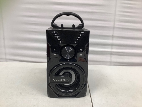 SoundNova K9 Speaker, No Remote or Cord, Untested, E-Comm Return - Lot 140
