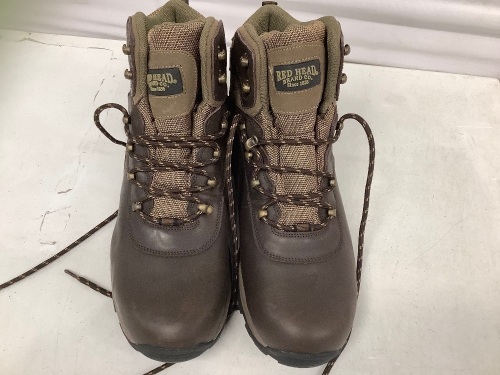 RedHead Mens Boots, 13M, E-Comm Return - Lot 304