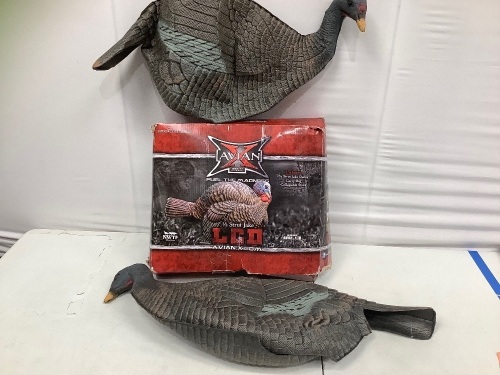 Lot of (2) AvianX Turkey Decoys, E-Comm Return - Lot 232