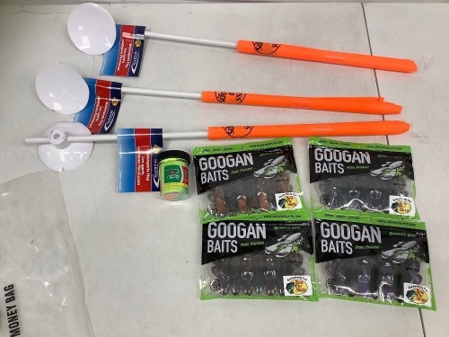 Lot of (8) Fishing Items, E-Comm Return - Lot 522
