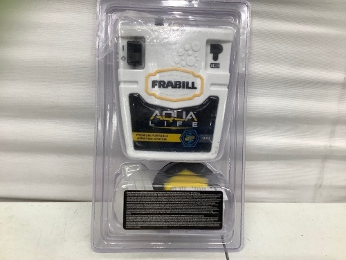 Frabill Aqua-Life Premium Portable Aerator, Untested, E-Comm Return - Lot 379