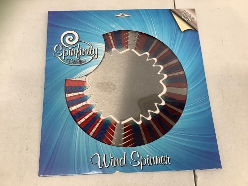 Spinfinity Wind Spinner, Appears new - Lot 233