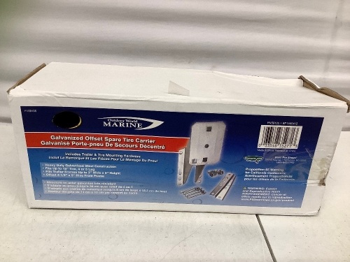 Galvanized Offset Spare Tire Carrier, E-Comm Return - Lot 593