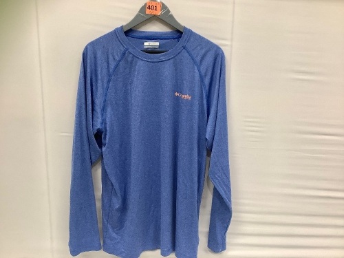 Columbia Long Sleeve Shirt, M, Appears new - Lot 401