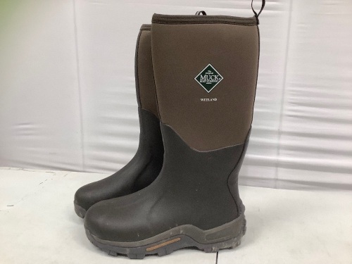 Muck Boot Co Mens Rubber Boots, 12, E-Comm Return - Lot 177