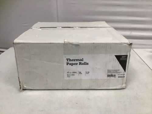 Thermal Paper Rolls, 3 1/8", E-Comm Return - Lot 213