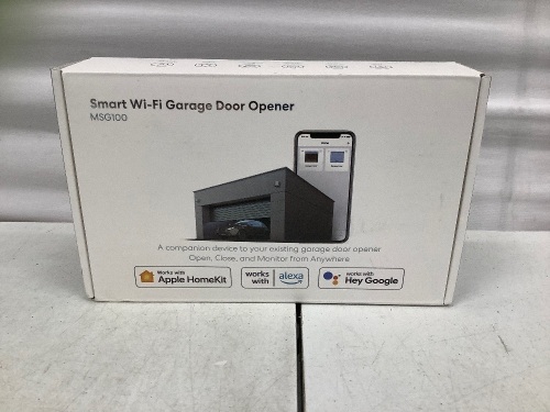 Meross Smart Garage Door Opener, Untested, E-Comm Return - Lot 375