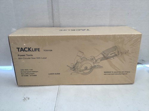 Tacklife Power Tools Mini Circular Saw, New - Lot 151