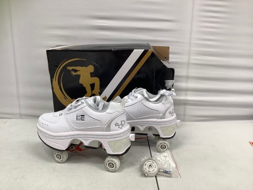 Retractable Kids Roller Shoes, EU Size 34, E-Comm Return - Lot 218