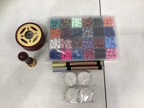 Sealing Wax Kit, Appears new - Lot 254